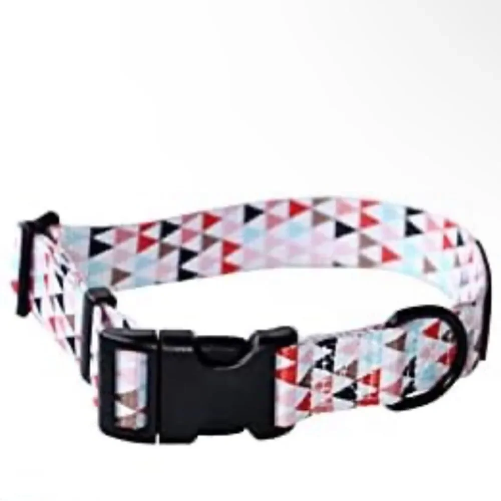 NWOT New Pettidol Dog Pet Collar w/Quick Release Buckle Chevron Pattern